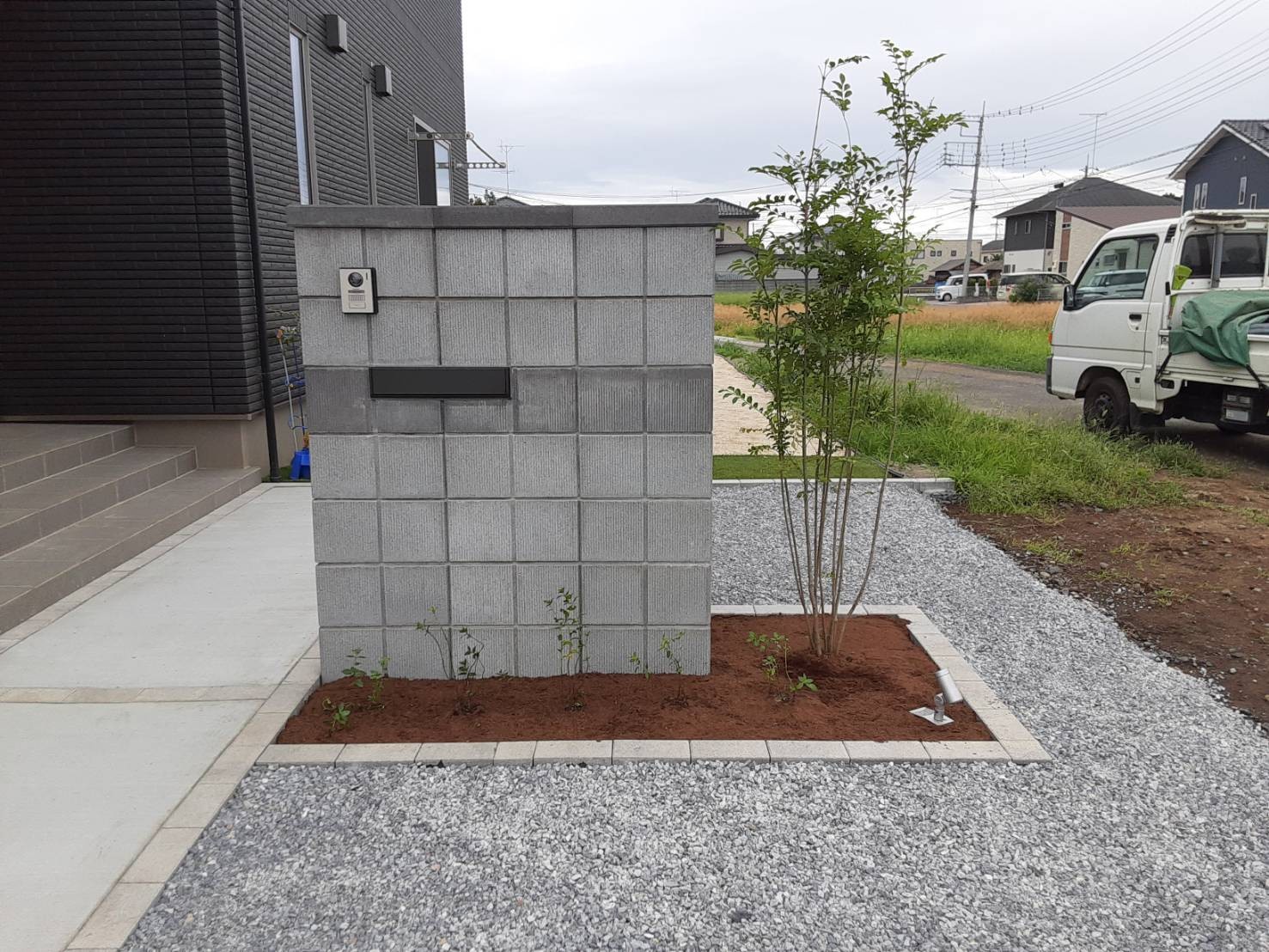 砂利敷き工事（6号砕石+防草シートの費用相場） - 小山市・結城市の外 